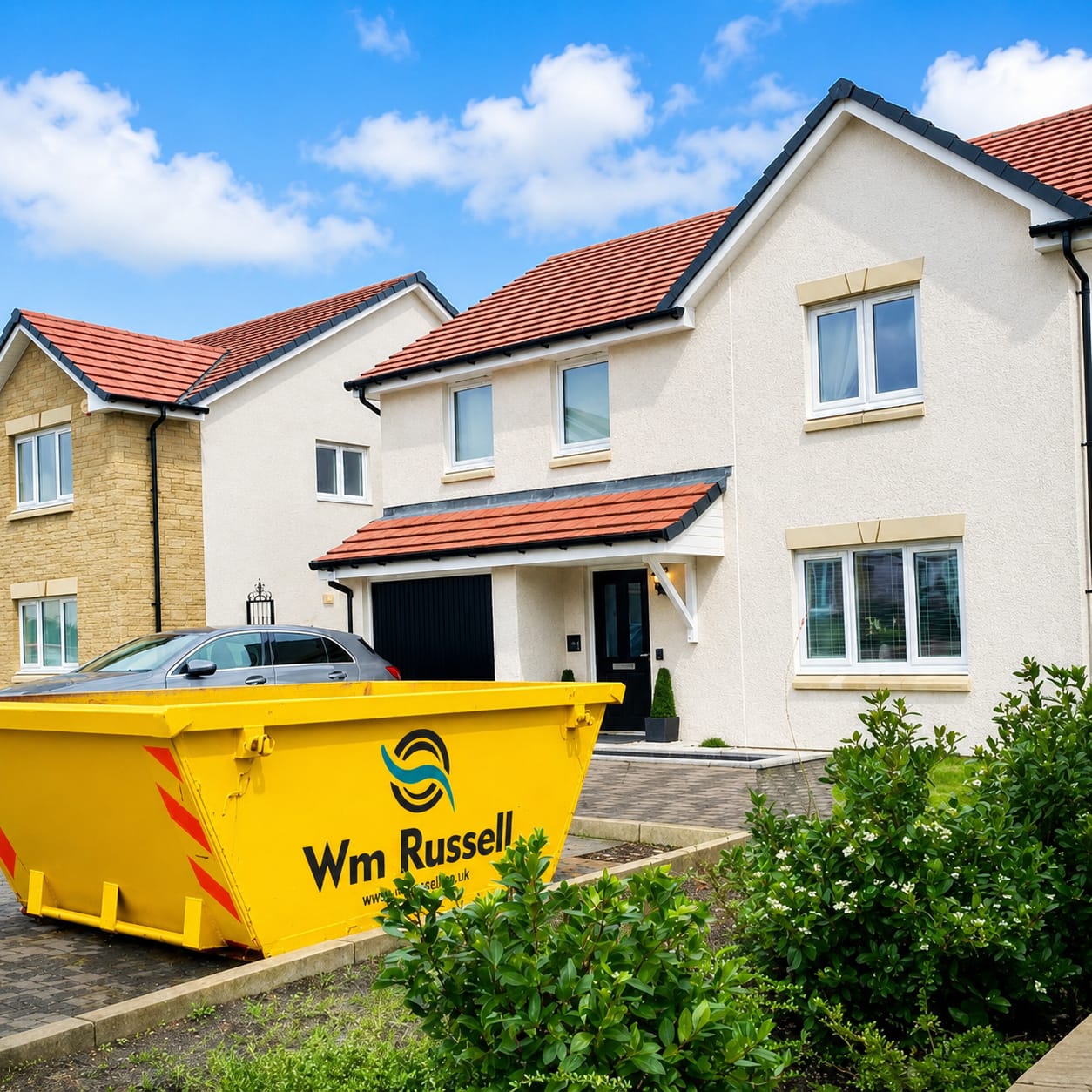 Skip on site